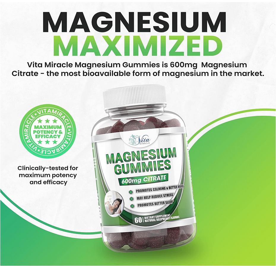 Magnesium Gummies - 600mg