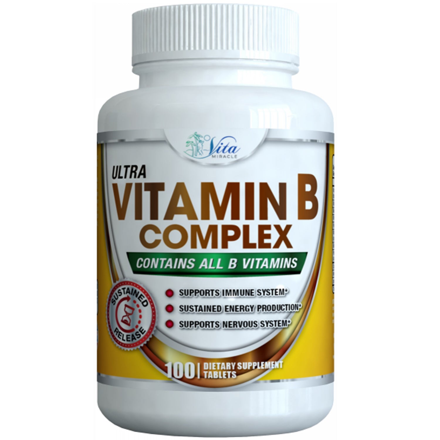 Super Vitamin B Complex Supplement